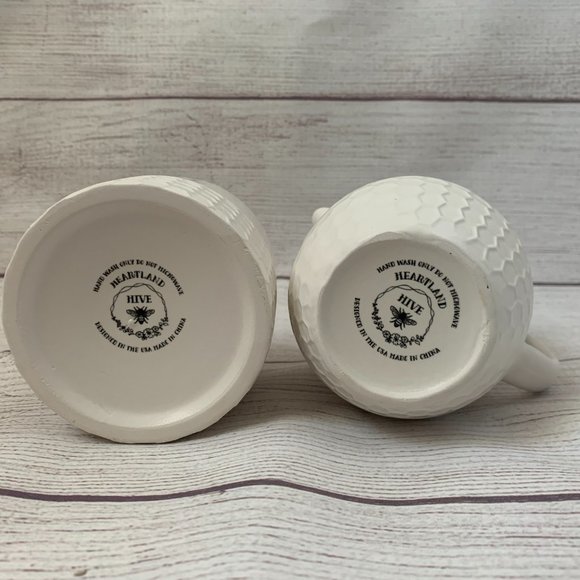 Heartland Hive Dining Heartland Hive Cream And Sugar Container Set With Pattern